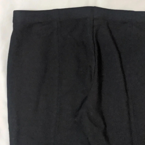 WHBM Stretch Ankle Side Slit Leggings, Color Black Size M - Picture 7 of 12
